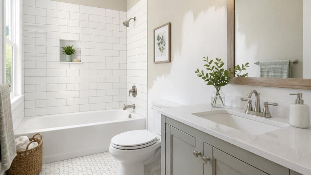 refresh bathroom affordably now