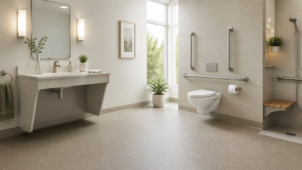 safe toilet and vanity design