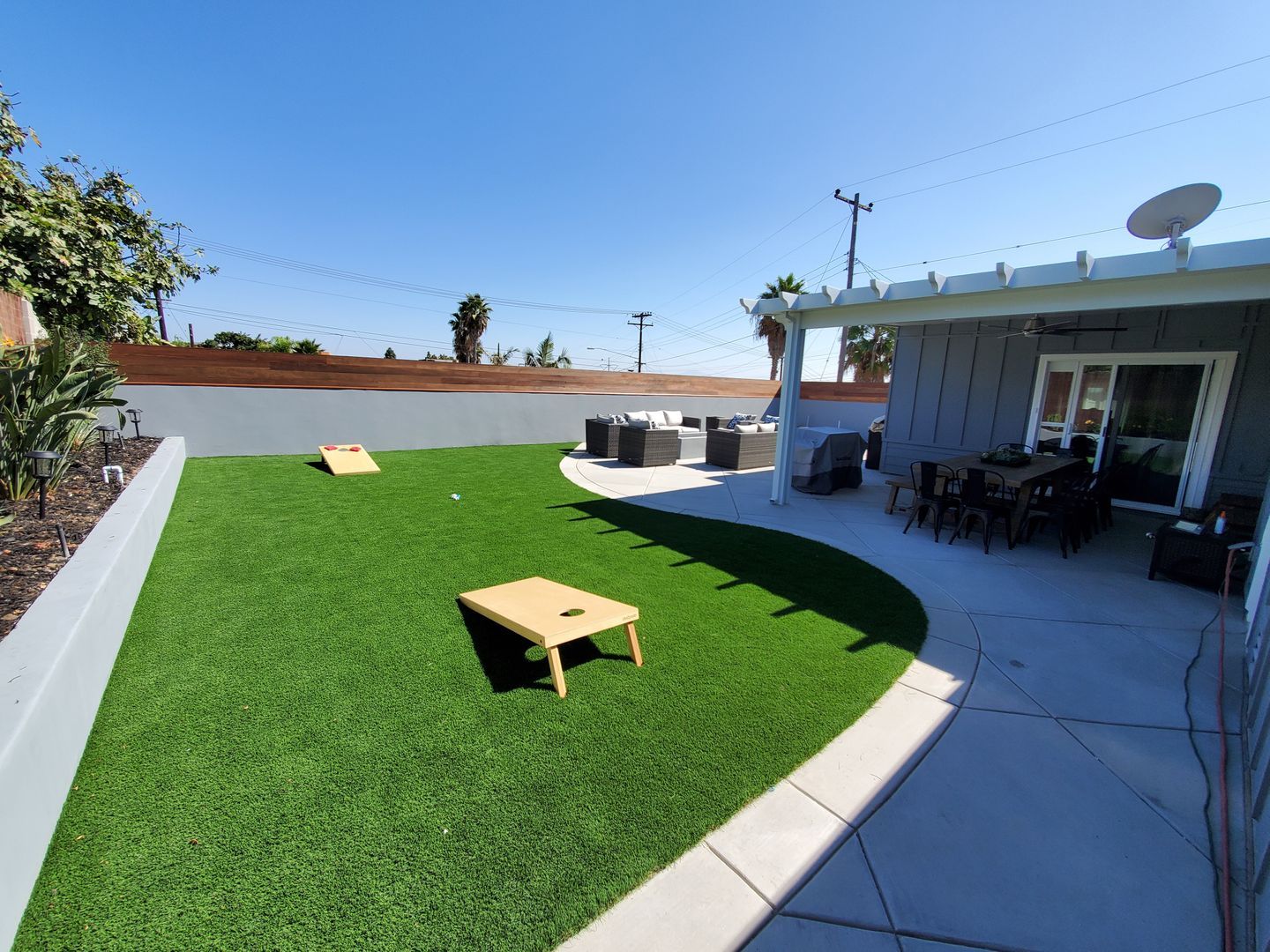 San Diego backyard Remodel Creative Design & Build