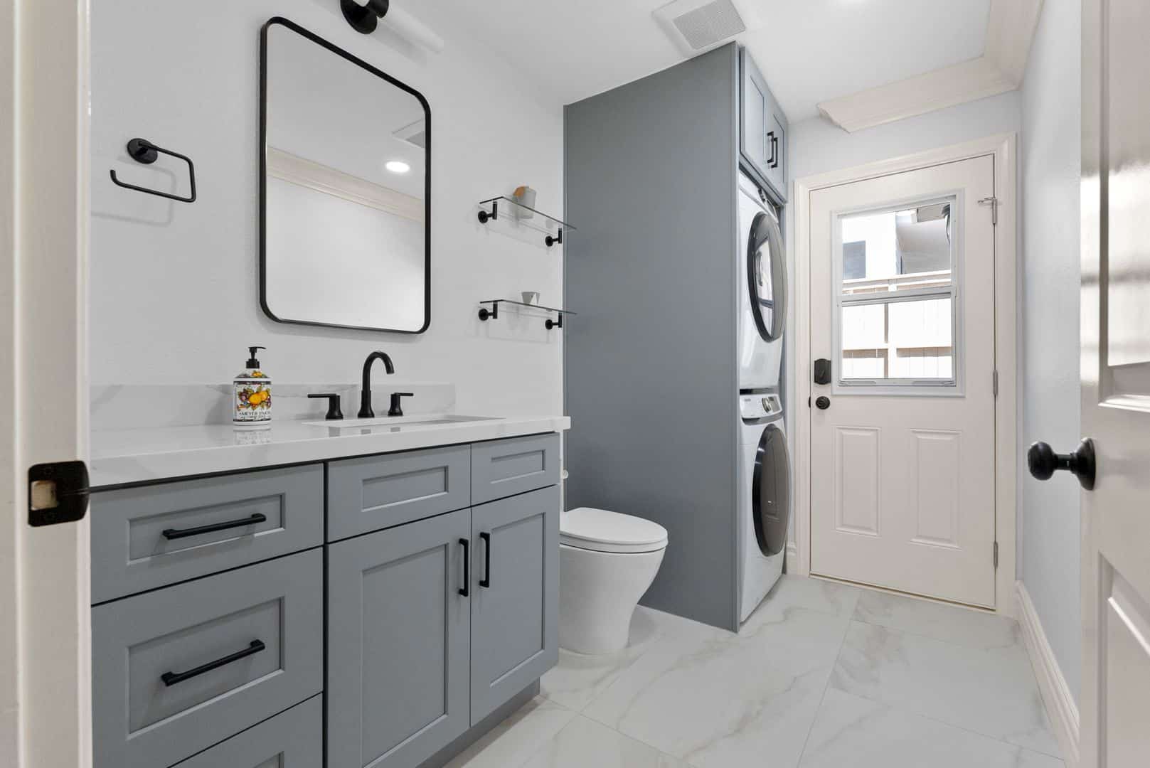 Powder Room Remodel - Creative Design & Build