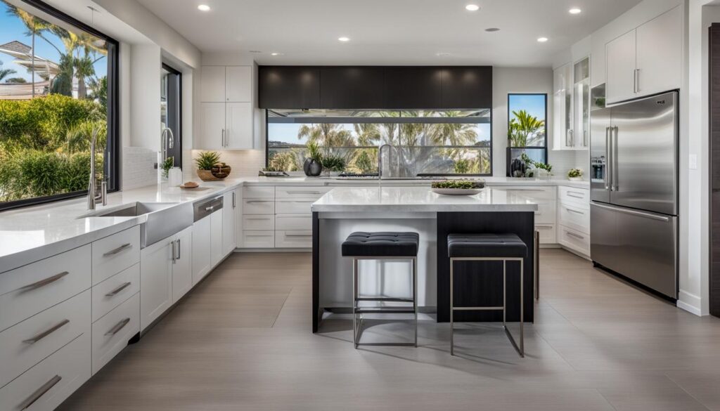 Professional kitchen remodeling in San Diego