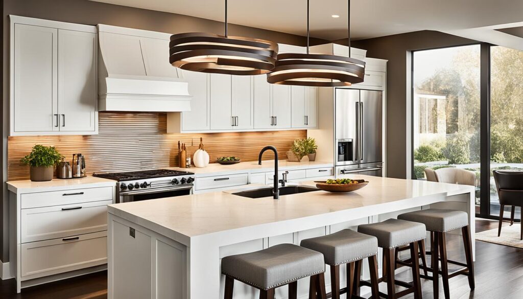 Sophisticated Kitchen Lighting Layers