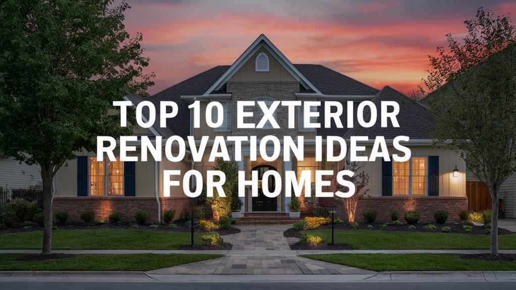 Top 10 Exterior Renovation Ideas for Homes Creative Design & Build