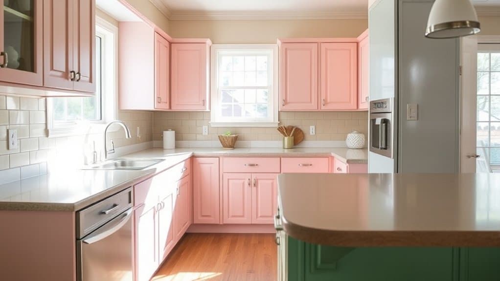 fresh paint new kitchen